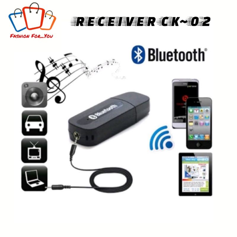 (50Pcs 1 kg) Usb Bluetooth Audio Receiver Ck-02