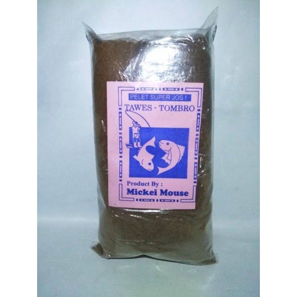 Pelet ikan mikei mouse ampuh untuk umpan mancing wader uceng udang kali dan baik untuk pakan ikan