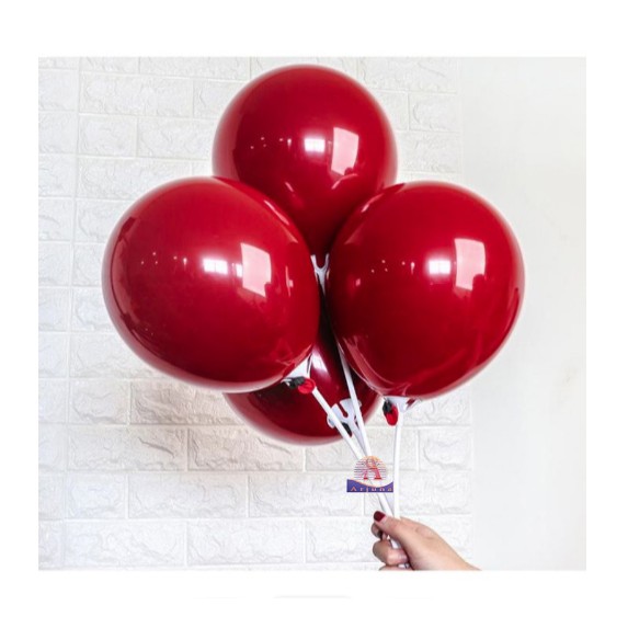 Balon Latex Chrome Double Metalik