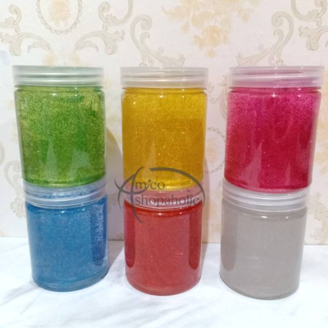 Slime Polos Glitter MAINAN SLIME ANAK