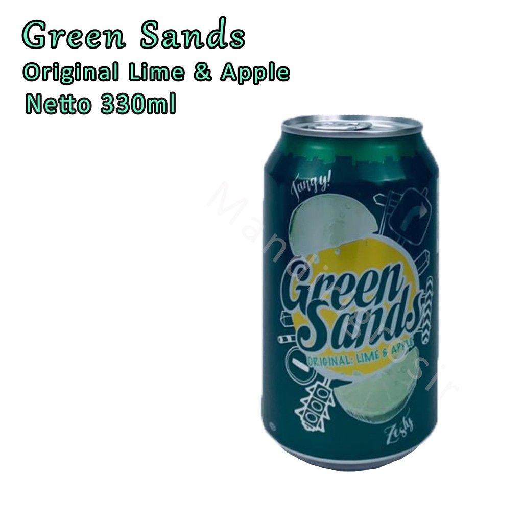 Green Sands * Minuman * Original Lime&amp;Apple * 330ml