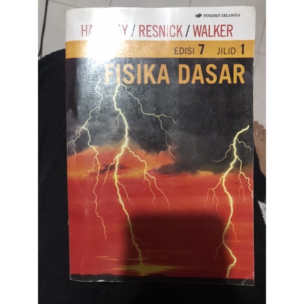 Fisika Dasar Halliday Edisi 7 Jilid 1 dan Kalkulus (Preloved)