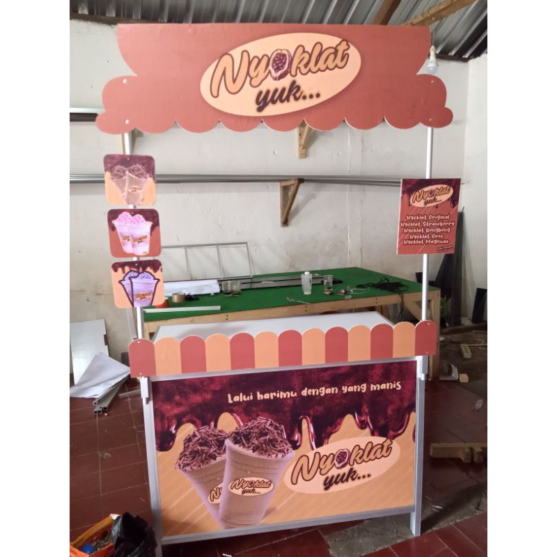 BOOTH PORTABLE ROMBONG LIPAT KARAKTER BISA REQUEST BENTUK