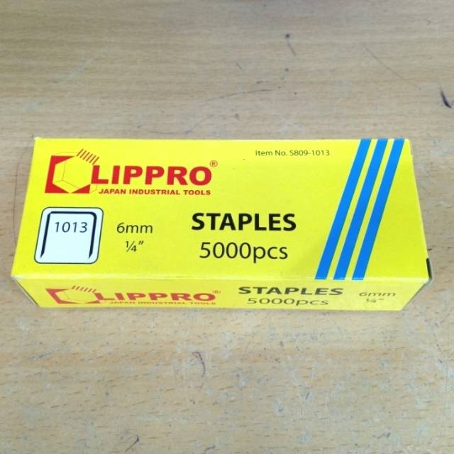 

Staples Refil 5000pcs 6mm1/4" LIPPRO