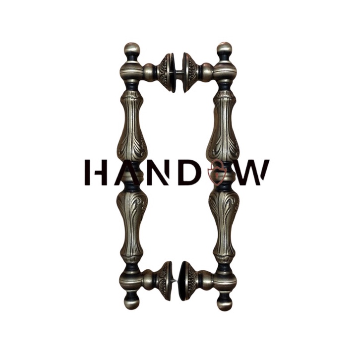 Handle pintu rumah kuningan UKIR