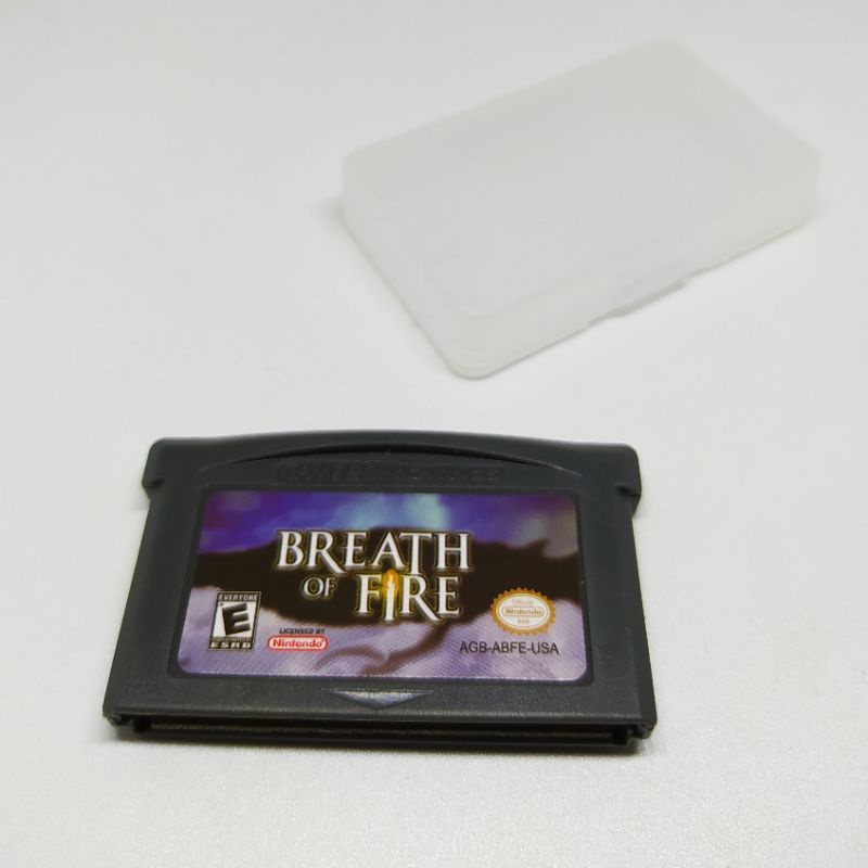 Kaset Gameboy Advance Breath Of Fire 1 GBA Cartridge Nintendo DS Lite NDS Retro Game