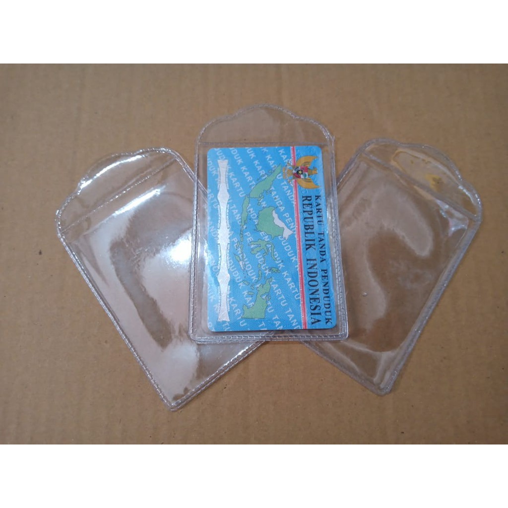 

Plastik ATM / SIM / KTP / Kartu Nama / e-toll Cover Tebal pelindung