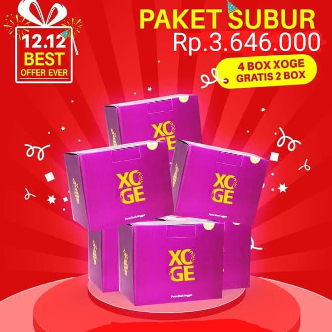 

<> Xoge Just Sari Anggur 4Box. Free Xoge 2Box