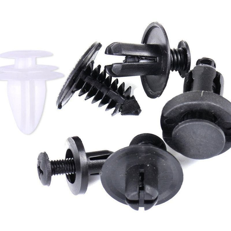 100PCS Clip Trim Kit Mobil/Baut Rivet Mobil Universal/Car Retainer Clips Kit Auto Fastener Rivet Clips