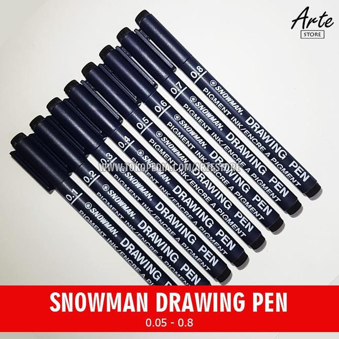 

Cuci Gudang Awal Tahun Drawing Pen SNOWMAN 0.1 - 0.8 - 0.1 Big Sale