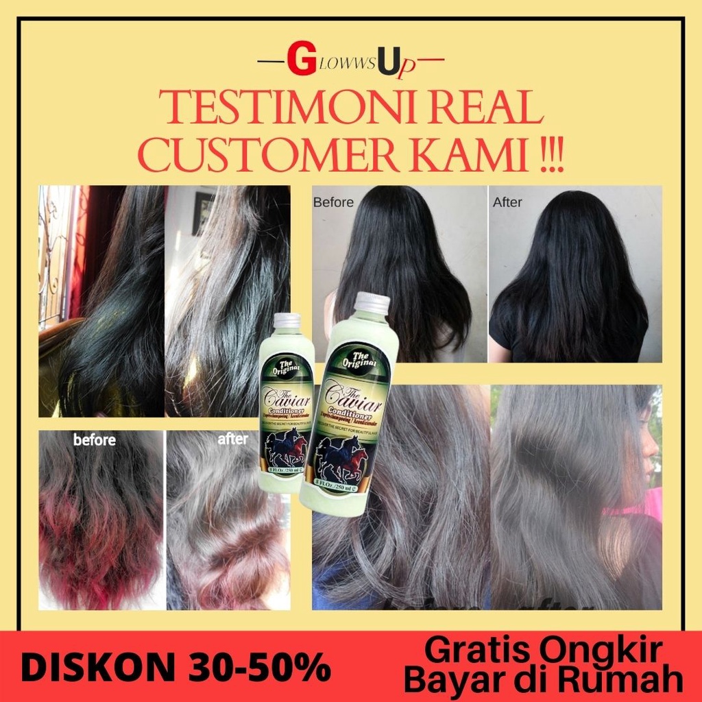 CAVIAR CONDITIONER KONDISIONER RAMBUT - PELEMBUT RAMBUT PERAWATAN RAMBUT CAVIAR