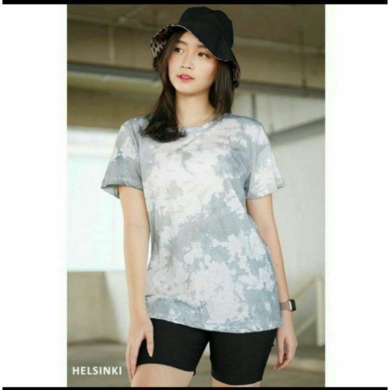 KAOS TIEDYE WANITA M L XL/ T-SHIRT PELANGI KEKINIAN/ BAJU FASHION PEREMPUAN UNISEX BALI TERMURAH