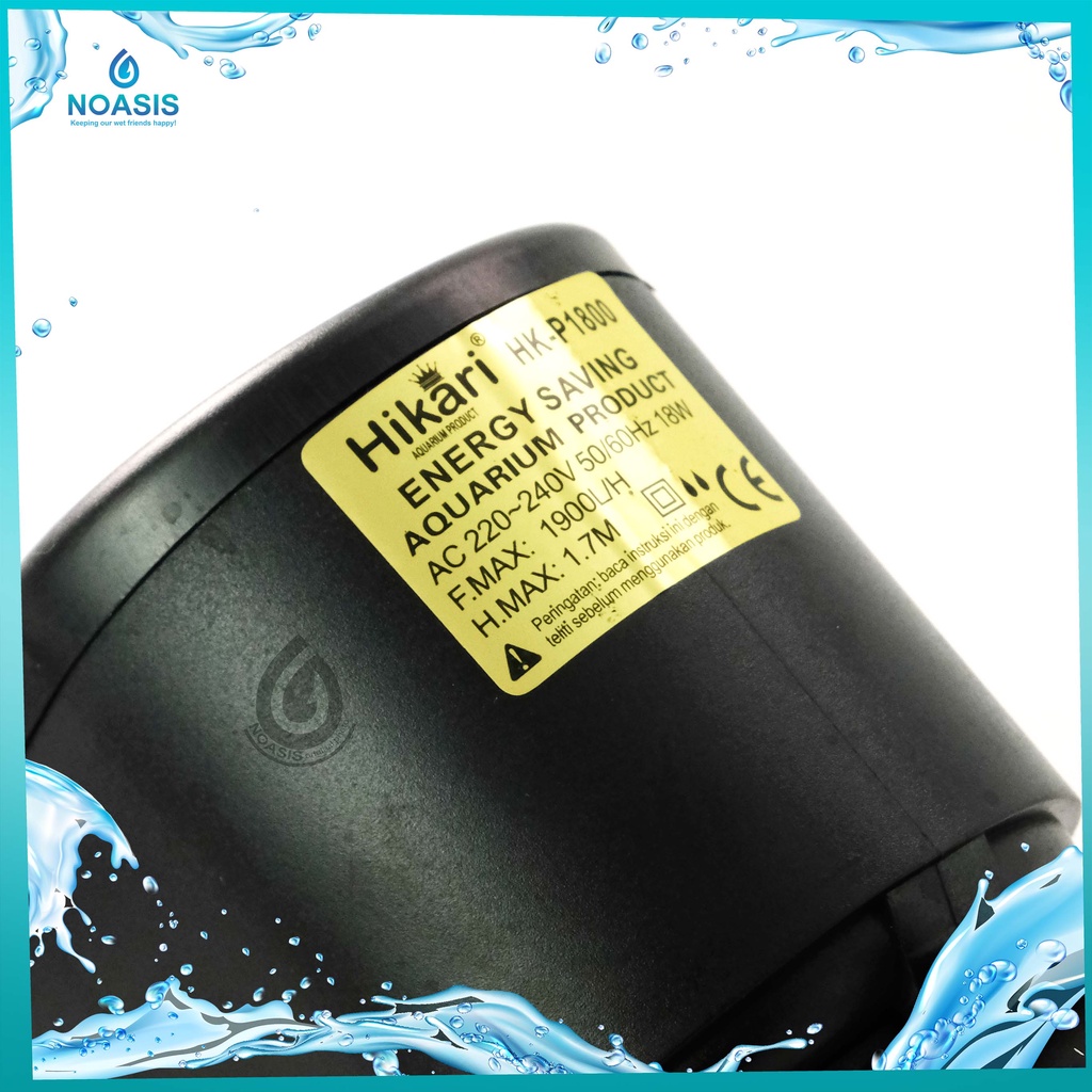 HIKARI HK P1800 P 1800 MESIN POMPA AQUARIUM POWER HEAD AQUASCAPE