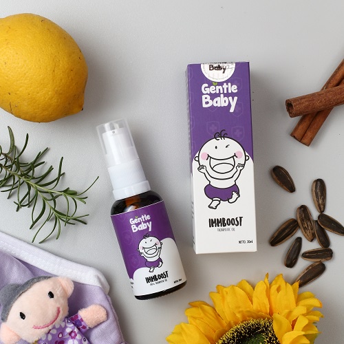 GENTLE BABY IMMBOOST / MINYAK TELON / ESSENTIAL OIL AROMATHERAPY / OBAT MENINGKATKAN IMUN DAYA TAHAN DAN KEKEBALAN TUBUH  UNTUK PERAWATAN BAYI