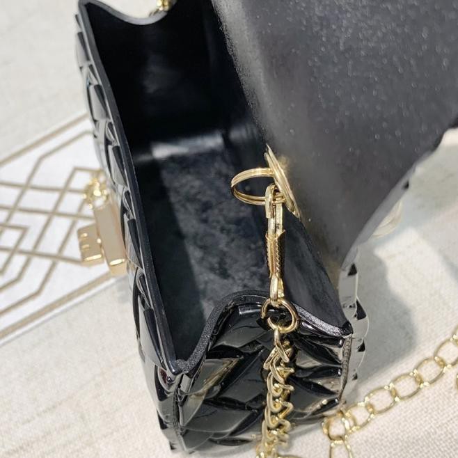 ❃ TAS JELLY GLOSSY MINI ANYAM PEARL | TAS MINI RUBBER | TAS JELLY MINI MUTIARA ☟