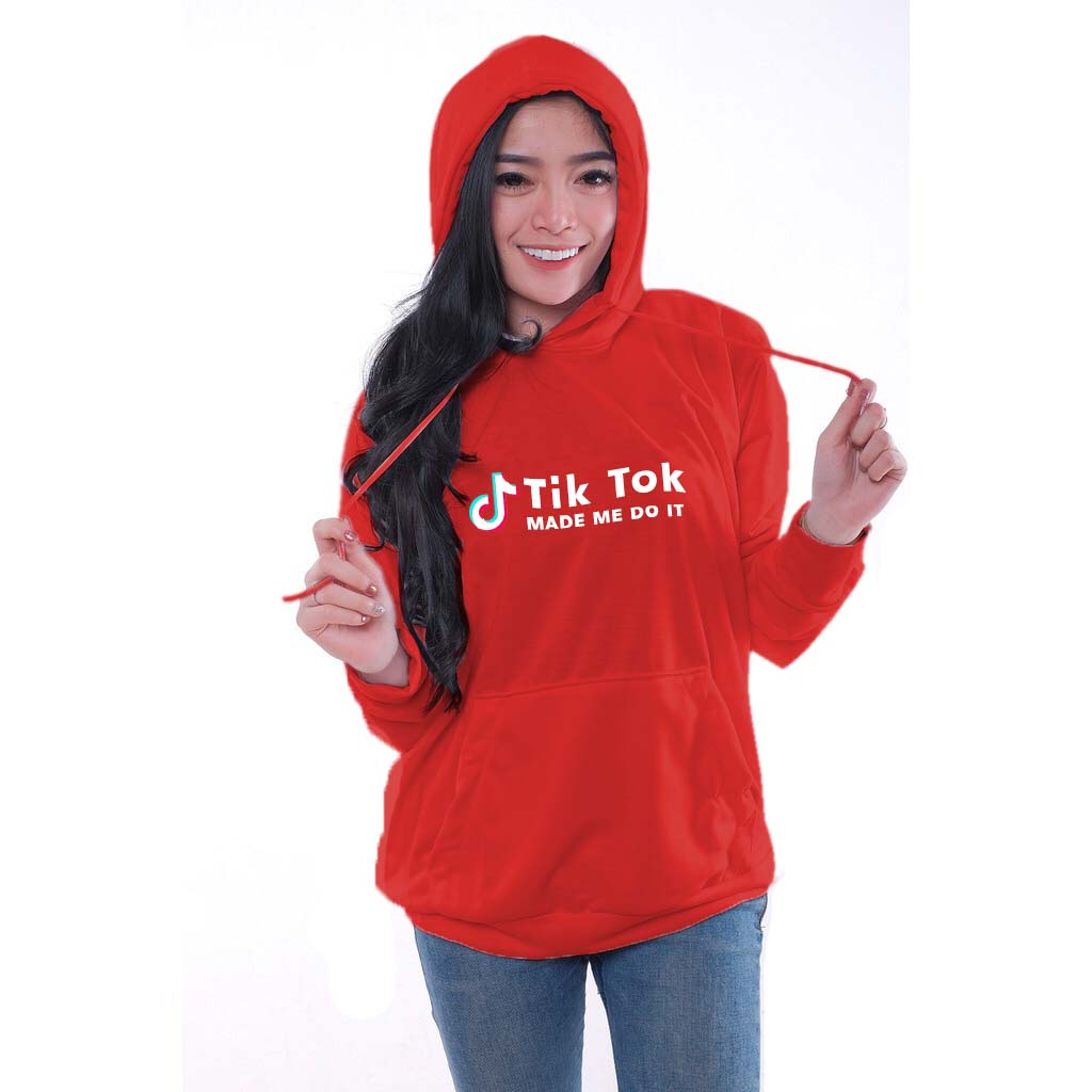 Lilipop.id Sweater Hoodie Wanita Tok Outwear Jumper