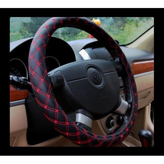 Cover Sarung Stir Mobil Kulit Jahit Avanza Xenia Innova Grand Livina