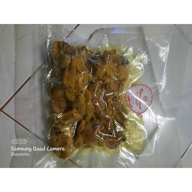 

ati ampela ayam ungkep frozen Emak Onah