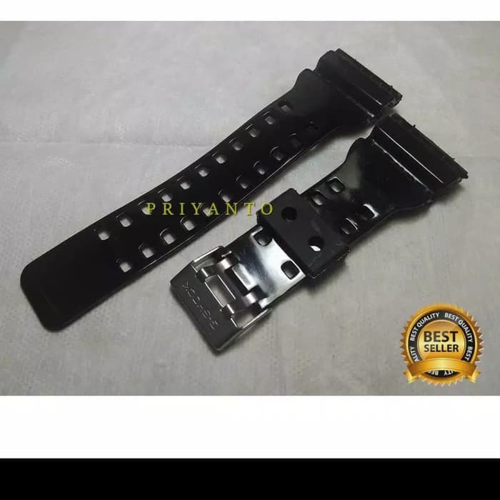 Strap Tali Jam Casio G-Shock Gac-100 Gd-100 Gdf-100 Hitam Glossy