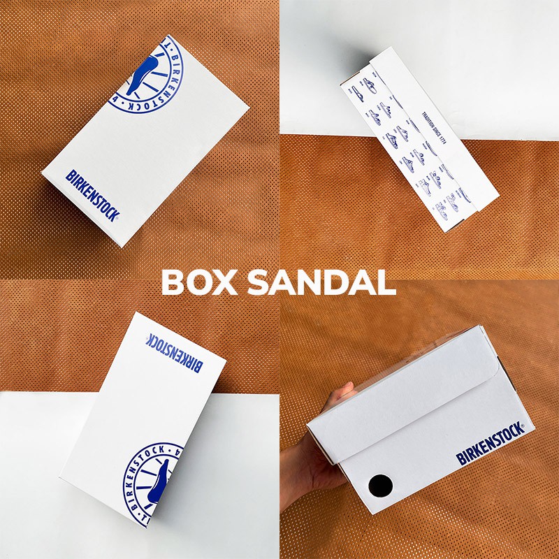 BOX EXCLUSIVE / DUS SANDAL / KOTAK SANDAL / TEMPAT SANDAL /DUS PUTIH/KOTAK SANDAL PUTIH / DUS SANDAL