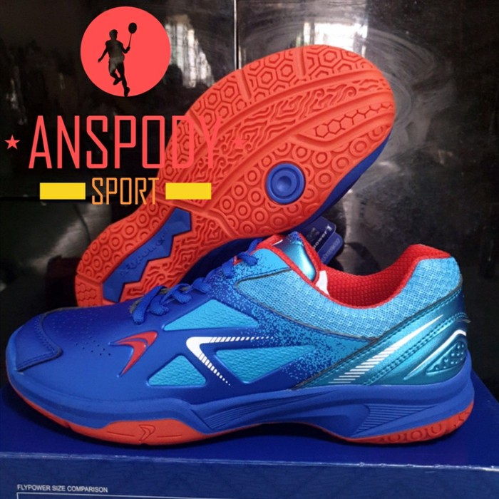 SEPATU BADMINTON FLYPOWER PLAOSAN 7 BIRU