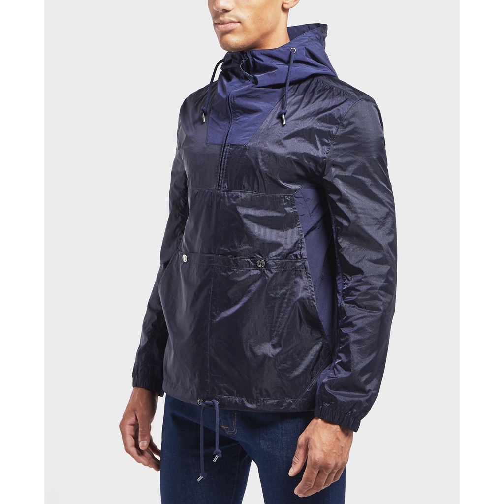 Pretty Green Acresfield Overhead Jacket Navy Original