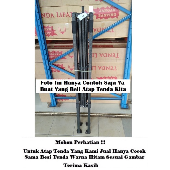 Terpal Atap Tenda Ukuran 2x2 Anti Panas (Bahan Polyester 500D)