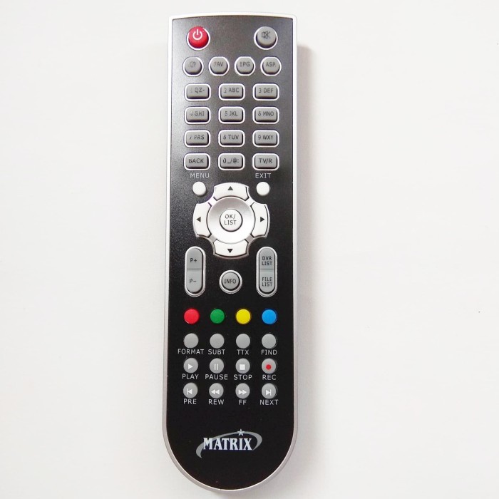 Remot / Remote Receiver Matrix Hd/Mpeg4 Ori/Original/Asli #98
