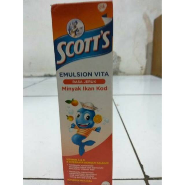 Vitamin Anak Scotts Emulsion Vita 200ml