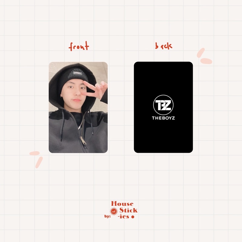 THE BOYZ Photocard Unofficial (Boyfie selca ed.)