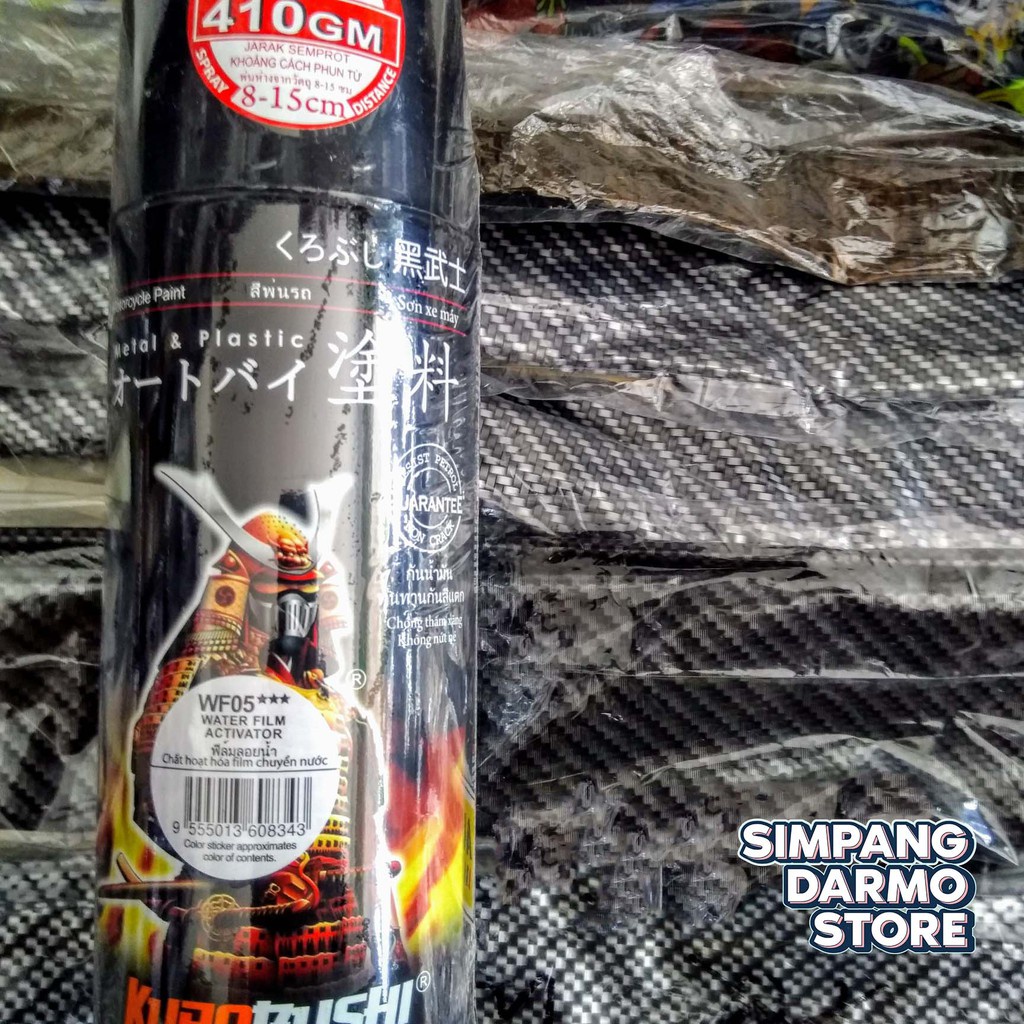 Paket Samurai Activator dan Carbon Water Film Transfer Karbon Cat Celup Aktifator Aktivator