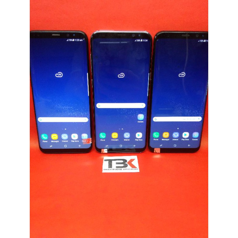 Samsung Galaxy S8 Second Ram 4/   64GB (Layar Shadow tipis