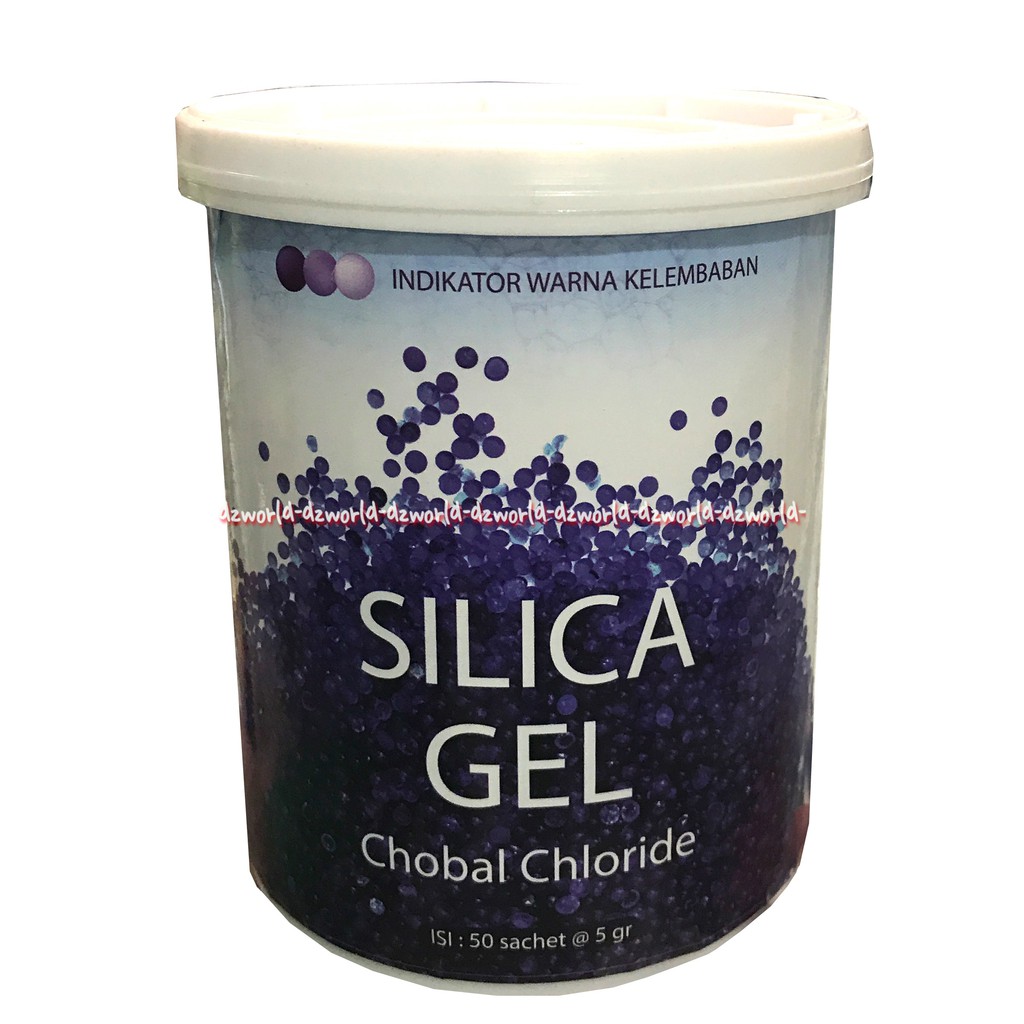 Silica Gel Chobal Chloride 25sachet Penyerap Lembab Cocok Untuk Elektronik Silicagel Silika Gel