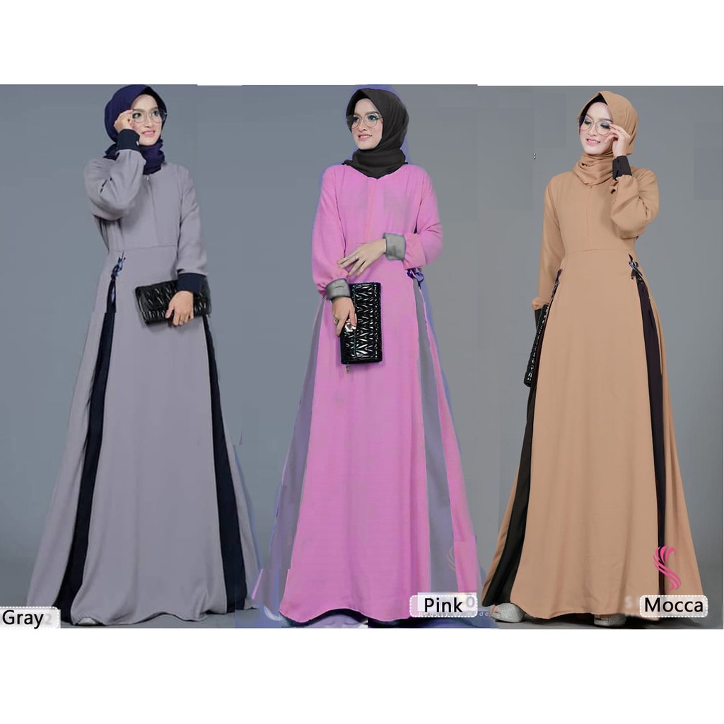 Baju Gamis Wanita HANUMI Dress Muslim