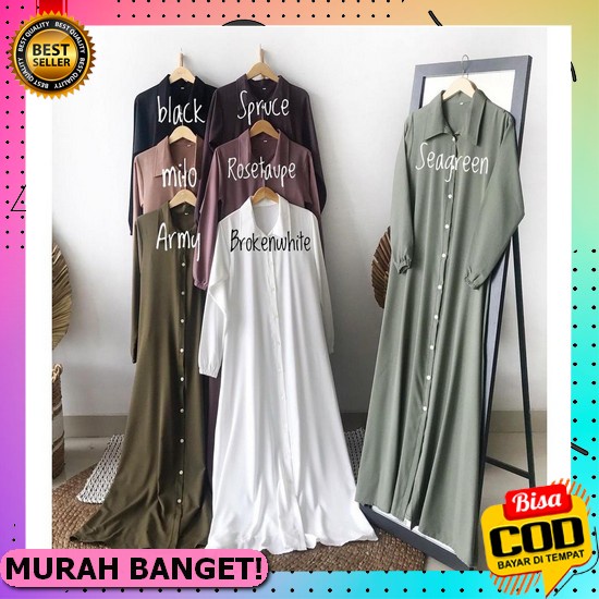 Gamis Remaja Terbaru 2022 / Ir Fashion / Terlaris / Termurah / Cod Bayar Ditempat / Gratis Ongkir / 