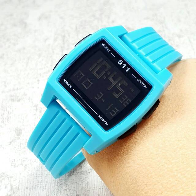 JAM TANGAN UNISEX 511 RUBBER DIGITAL