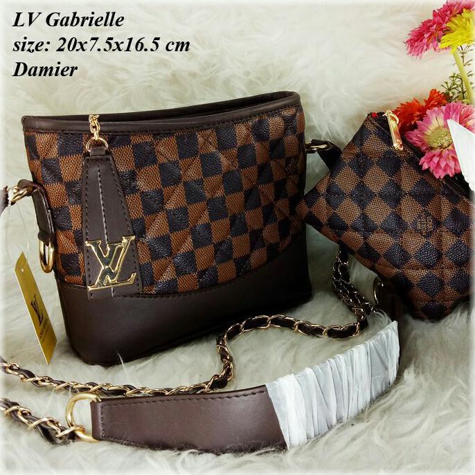Barang Bagus LV grabiele/tas wanita/tas branded/tas wanita import/handbag CUCI GUDANG