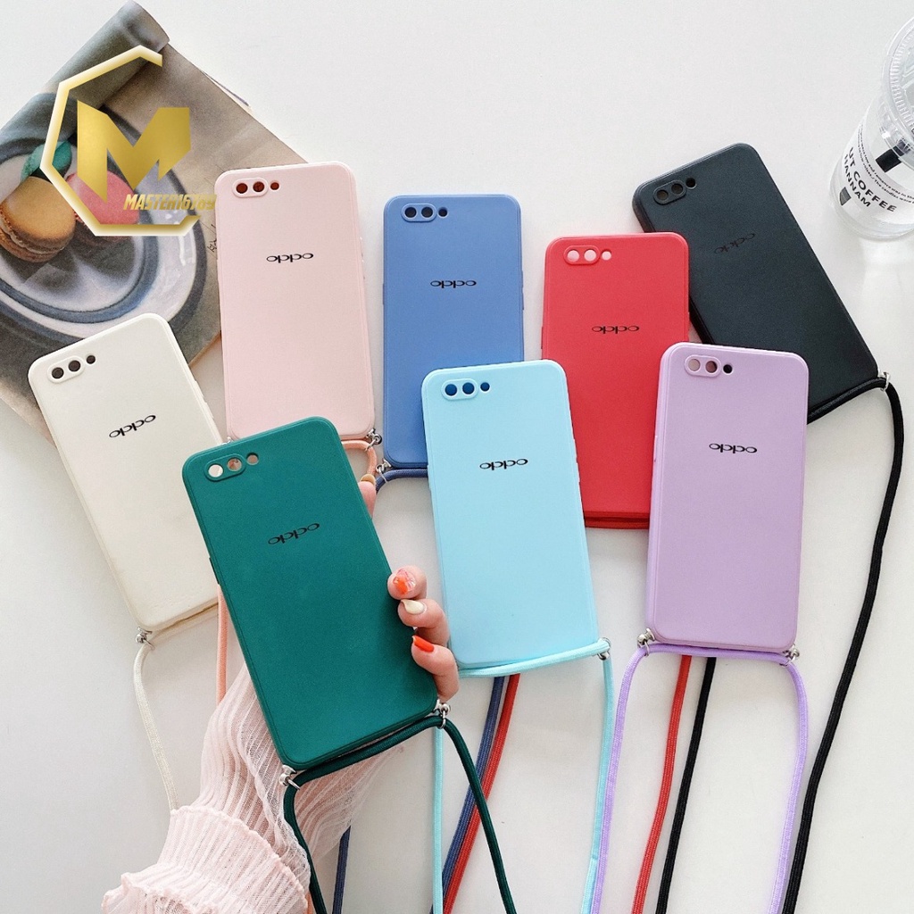 SOFTCASE SLINGCASE ORIGINAL SILIKON PELINDUNG KAMERA OPPO A1K A3S A5S A12 F9 A11K A7 A15 A15S A31 A8 MA2042