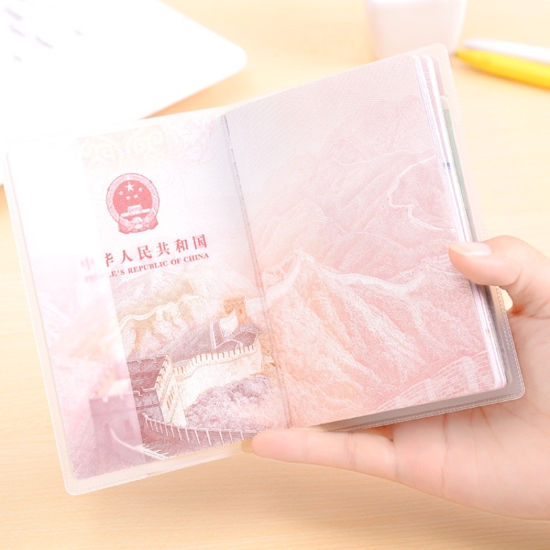 sampul pasport cover pelindung pasport sampul plastik buku passport