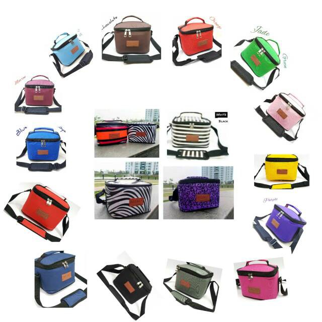 Cooler Bag Tas ASI mini FREE 3 botol ASI 1 Ice Gel TERMURAH BERKUALITAS T05 SB-05