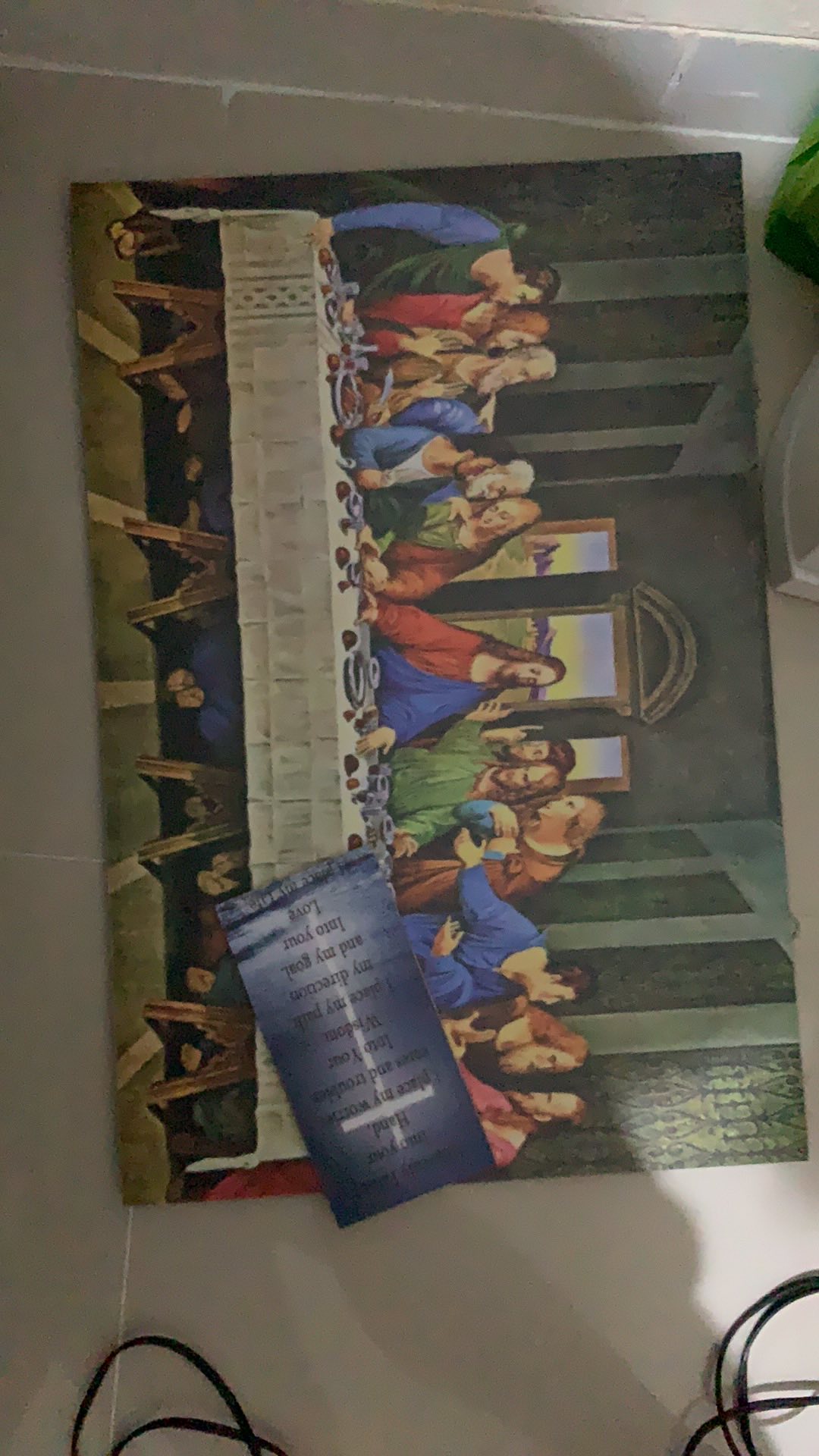 Hiasandinding/perjamuankudus/rohani/kristen/katolik/posterkayu