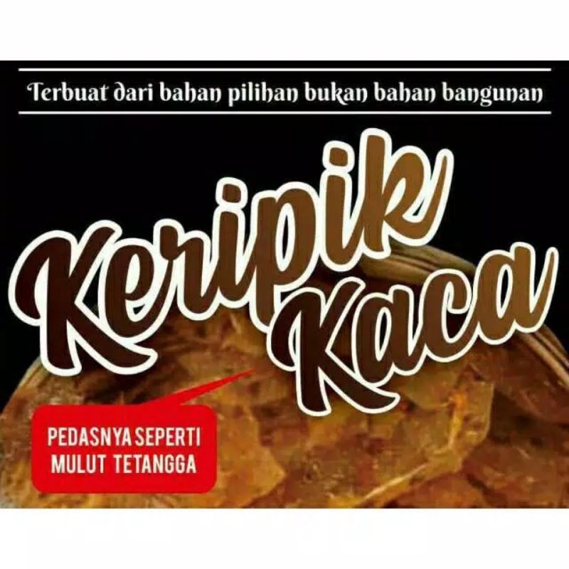 

Keripik Kaca Keripik Beling 50gr Super Pedez daun Jeruk