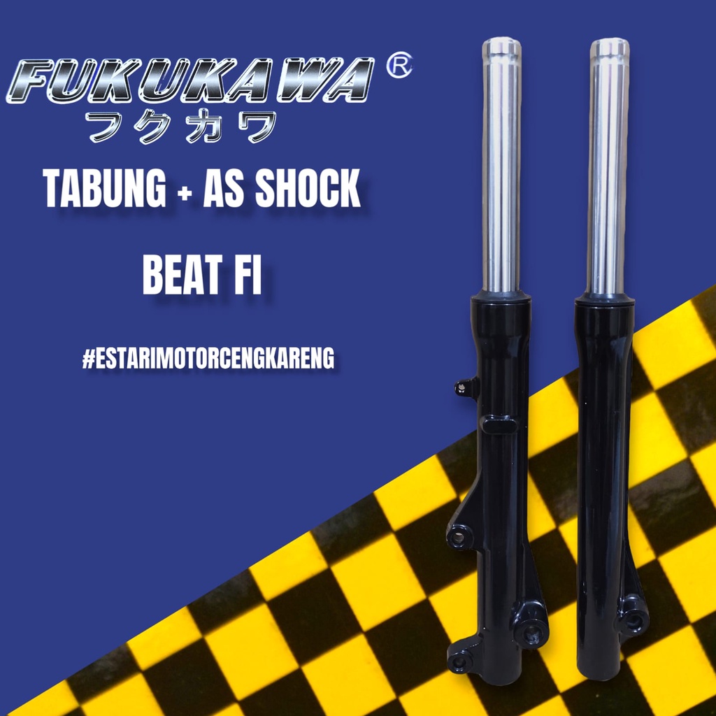 SHOCK DEPAN SET TABUNG ASSY VARIO BEAT SPACY SCOOPY Fi 125 150 FKW JPN