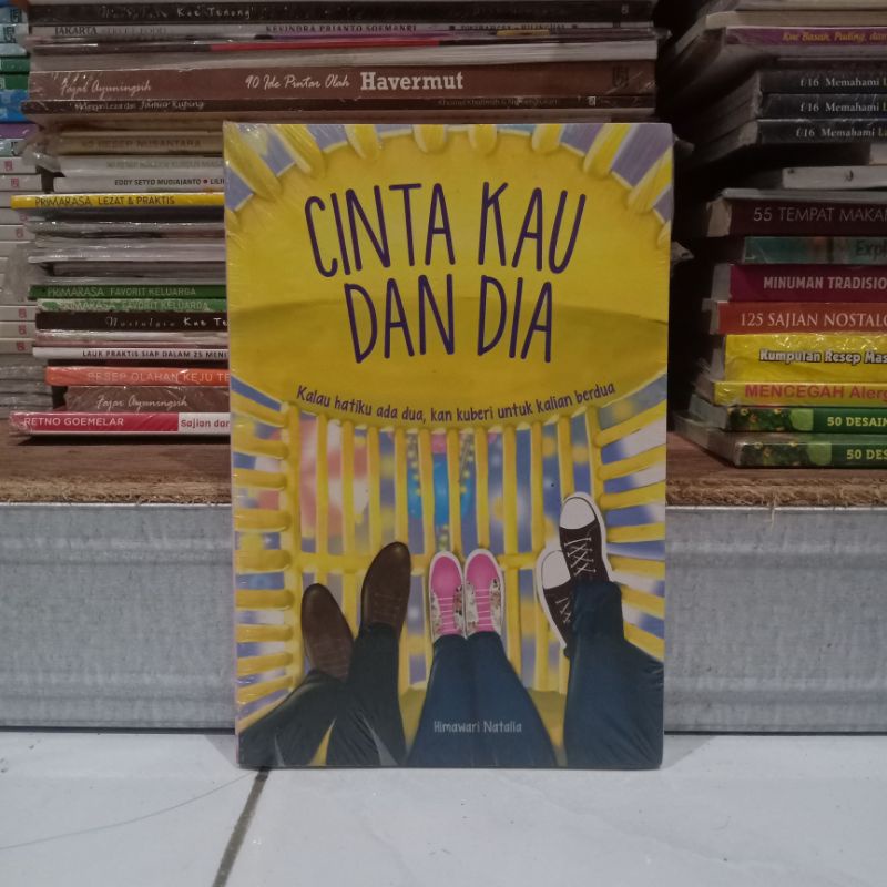 ( PROMO ) OBRAL NOVEL MURAH ORIGINAL SERBA 10.000 ( 10RB ) // novel remaja // novel misteri // best seller // romantis //-Cinta kau dan dia