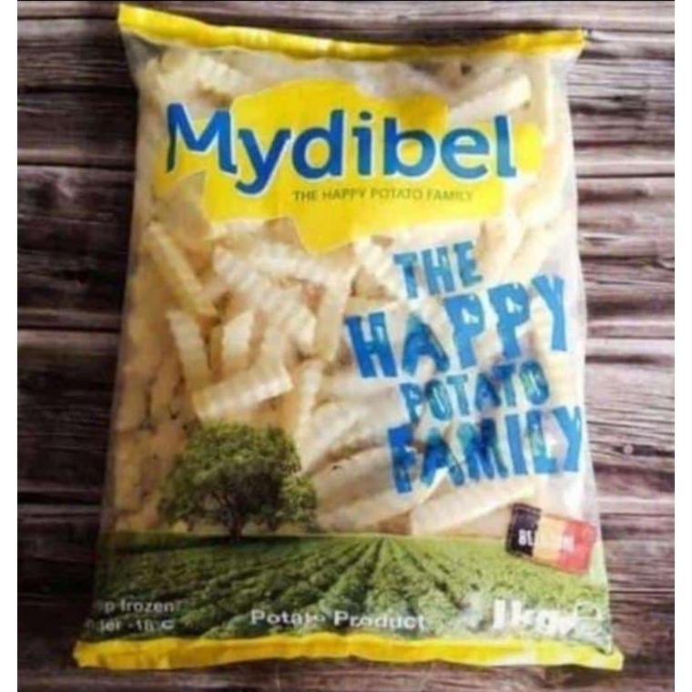 Mydibel Crinkle Cut 1kg