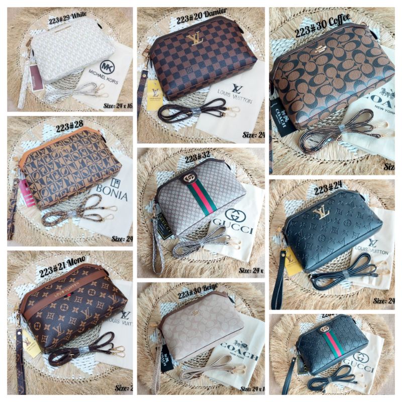 Handbag Wanita / Cluth Oval / Tas Selempang Wanita Kode 223 Semi Premium