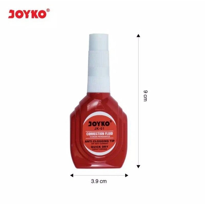 STIPO JOYKO / Correction Fluid / Cairan Koreksi / Penghapus Cair Joyko JK-01