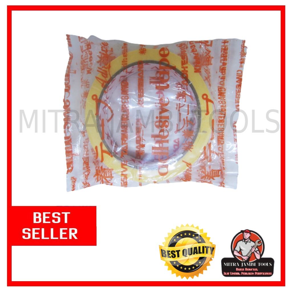 LAKBAN KERTAS KECIL KUNING