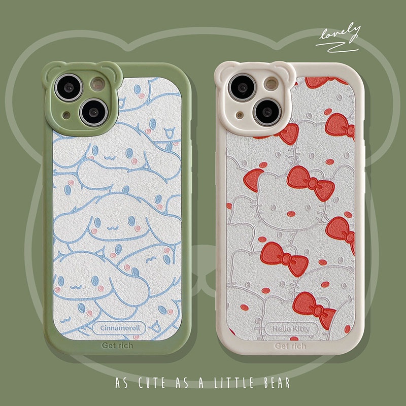 Case Pelindung Lensa Tahan Banting Motif Kucing Anjing Warna-Warni Untuk IPhone 7 8 Plus X XS XR XsMax 11 12 13 Pro Max