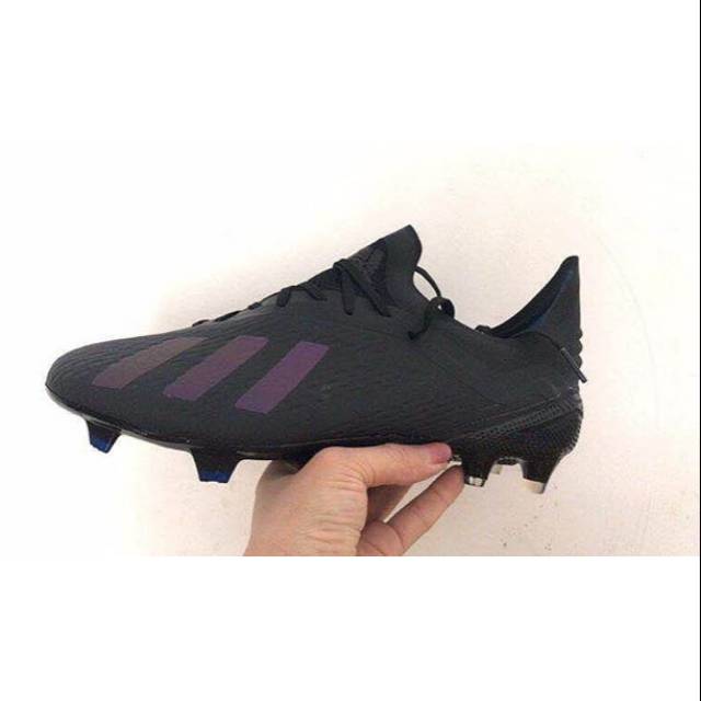 SEPATU SOCCER ADIDAS X 18. 1 FG Blue black